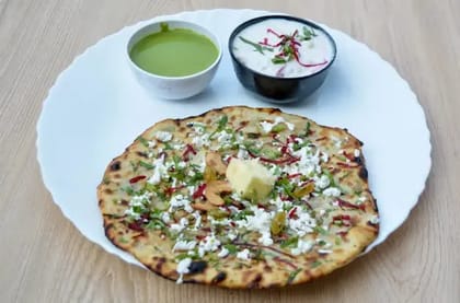 Paneer Chur Chur Naan