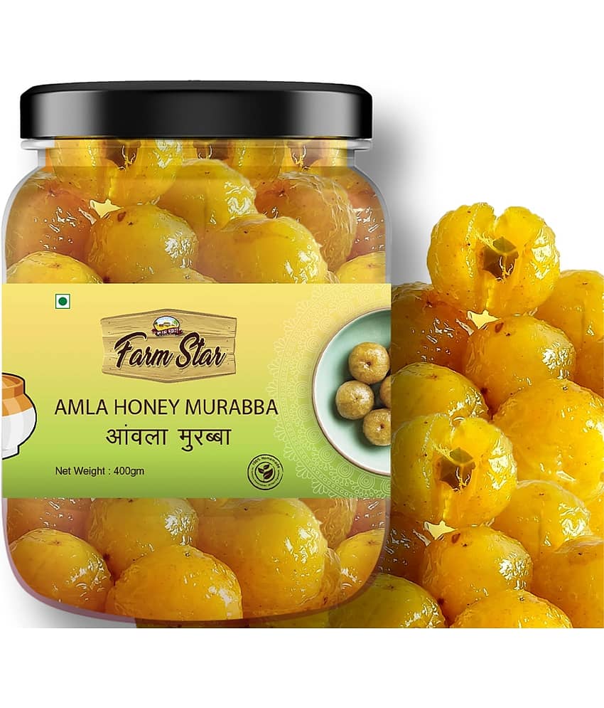 Farm Star Sweet Amla Murabba Marmalade 400 gm