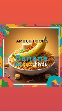 Banana Fast Batt Chivda 1 KG
