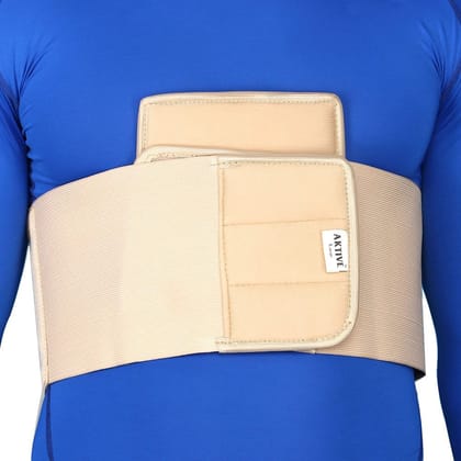 Aktive Support 592 Rib Belt With Sternet - Small (Beige)