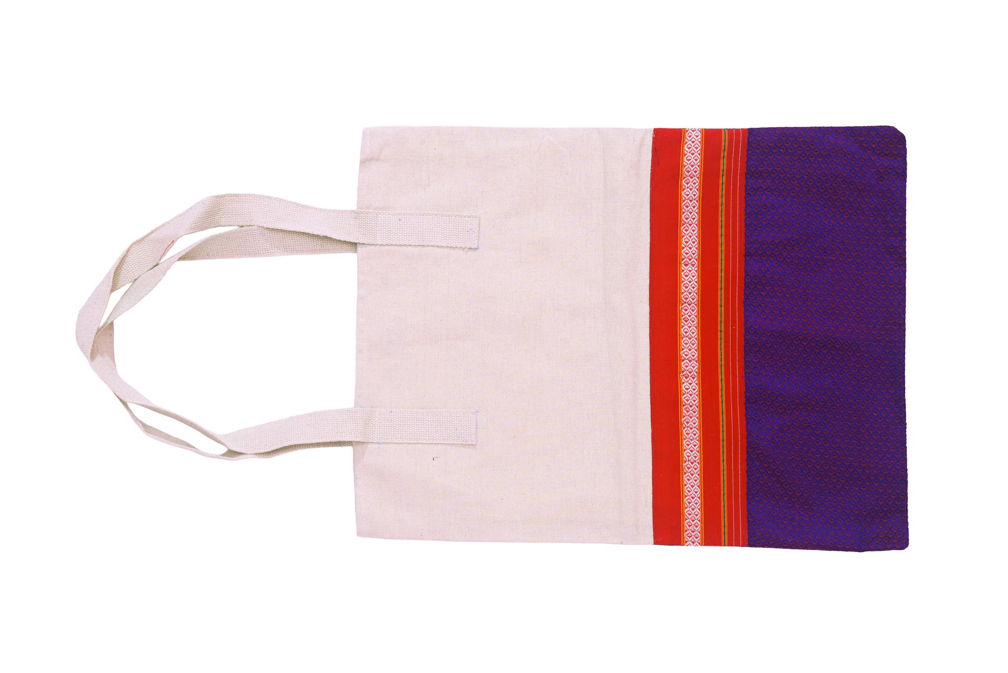 Khan Tote Bag Blue Colour