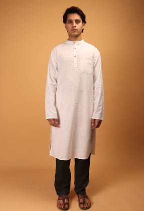 Eka Dwi Long Kurta SET #6-XS / BLACK