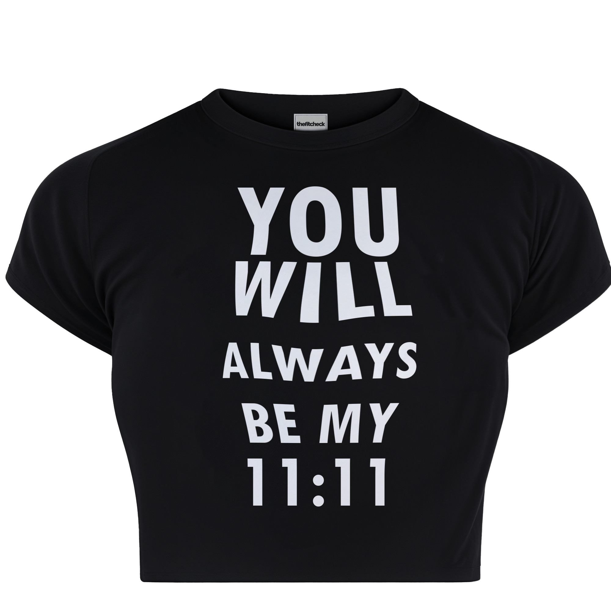 11:11 BABY TEE-XS