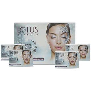 Lotus Herbals Radiant Platinum Cellular Anti-Ageing Facial Kit 5 in 1 Pack  250g