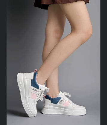 Stylestry White Women's Sneakers