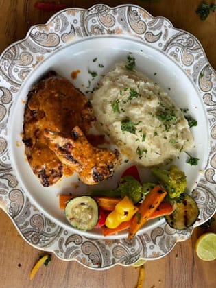 Grilled Chicken In Indian Herbs