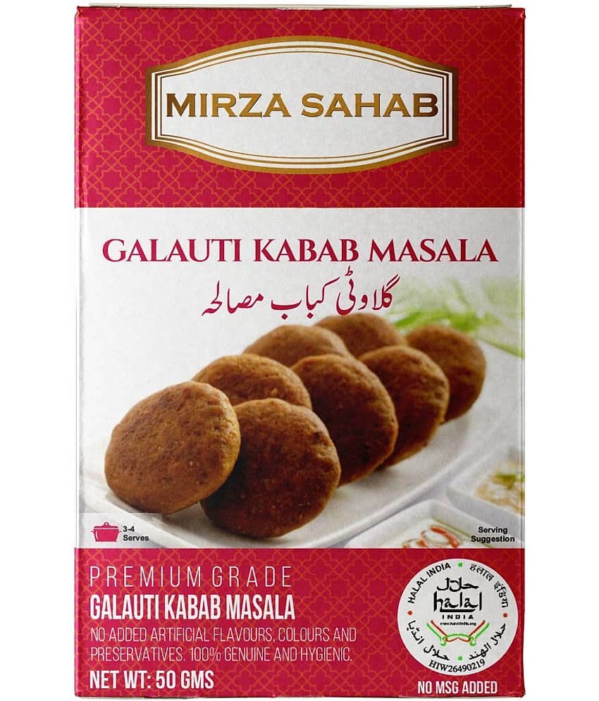 Mirza Sahab Galauti Kabab Instant Mix 50 gm Pack of 4