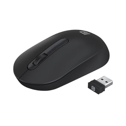 Portronics Toad 13 Wireless Mouse, 2.4 Ghz Connectivity (Black)