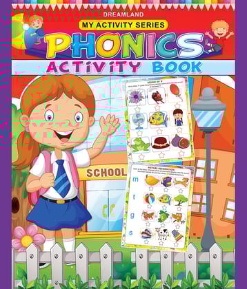My Activity- Phonics Activity Book - Interactive & Activity  Book