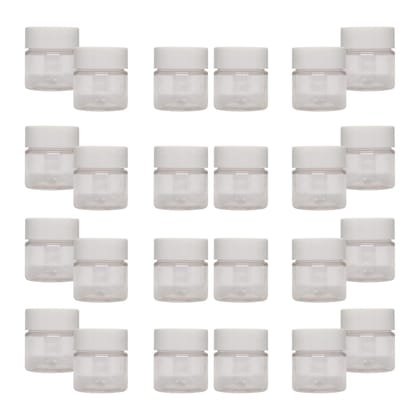 Puramio Round Pet Jar - Each 15 ml (Set of 24)