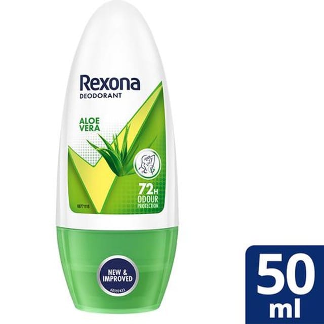 Rexona Aloe Vera Underarm Roll On Deodorant For Women|| 50 ml