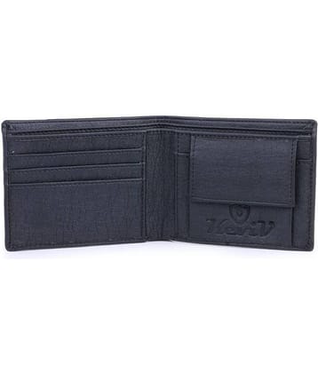 Keviv - Black Leather Men's Regular Wallet ( Pack of 1 )