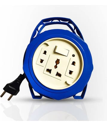 JGARD Star 2Pin FLEX BOX Extension Board (6AMP, 240V) 2.75mt 3 Socket Extension Board