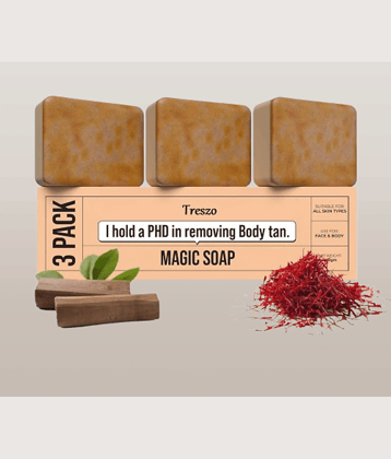Treszo Beauty Ghor Magic Soap for All Skin Type ( Pack of 3 )