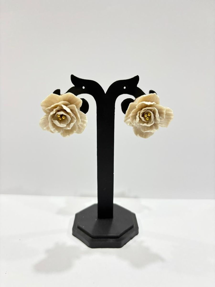 PEARL FLOWER EARRINGS