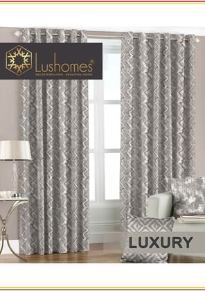 Lushomes 45% Polyester & 55% Cotton 48  Inches Width Jacquard Luxury 265 GSM Fabric
