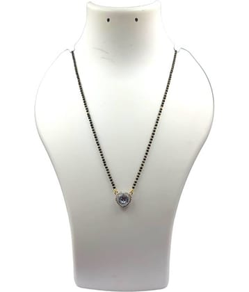 Charms White Mangalsutra ( Pack of 1 )