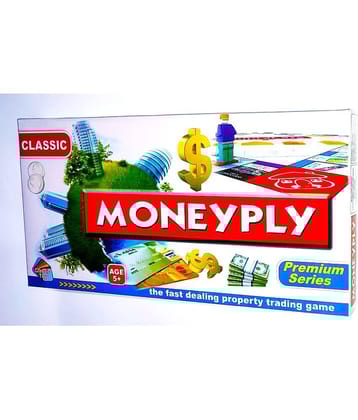 PETERS PENCE - MONEYPLY SENIOR PUZZLE BOARD GAME FOR FAMLIES , Toys for Kids, Boys and Girls Money & Assets  Board Game