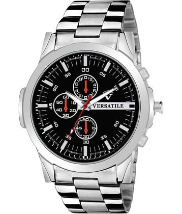 Versatile - Silver Stainless Steel Analog Men's Watch