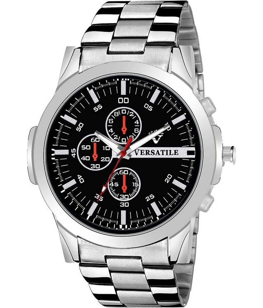 Versatile - Silver Stainless Steel Analog Men's Watch