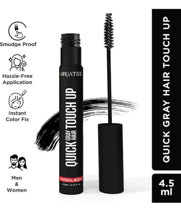 ORGATRE Hair Touch Up Stick Cruelty Free Temporary Hair Color 4 mL Black