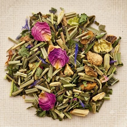 Lohakham Herbal Tea Blend Rosemary, Lemongrass & Basil Leaves 100g