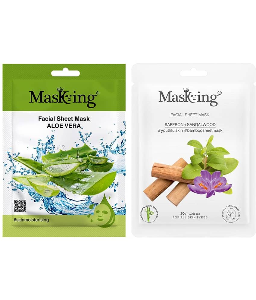 Masking - Cleansing Sheet Mask for All Skin Type ( Pack of 2 )