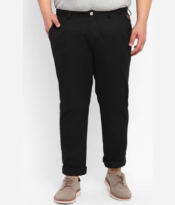 Urbano Plus Black Regular Chinos ( Pack of 1 )