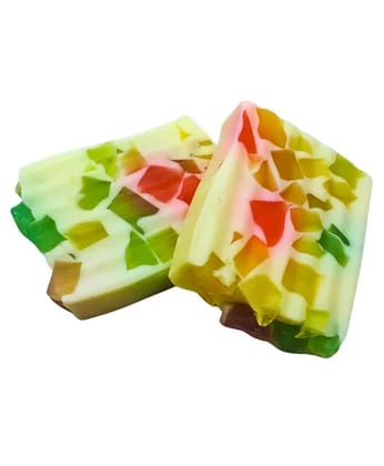 Aesthetic Living Fruit Cream-Camel Milk Luxury Handmade Soap with Jojoba Oil, 110 gm