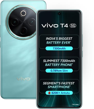 VIVO T4 5G (Emerald Blaze, 8GB RAM+128GB Storage) VIVO T4 5G (Emerald Blaze, 8GB RAM+128GB Storage) - Emerald Blaze / 8GB RAM + 128GB STORAGE