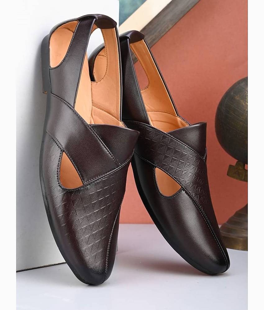 MARKRANGE Brown Men's Mojaris