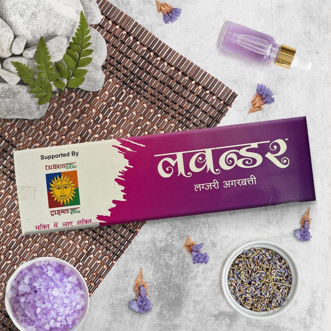 Lavender luxury agarbatti - pack of 12