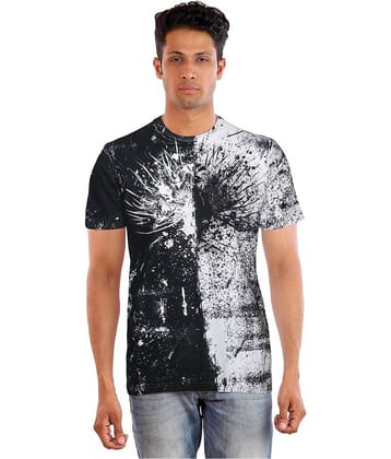 Huetrap Pack of 1 Cotton Regular Fit Men's T-Shirt ( Multicolor )