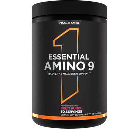 Rule1 R1 Essential Amino 9, 30 servings-Grape