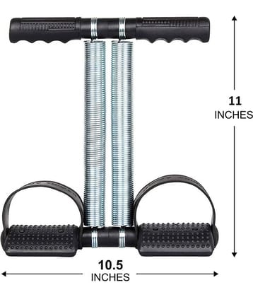 Double Spring Tummy Trimmer for Abs Exerciser,Body Toner and Fat Buster| For Men and Women