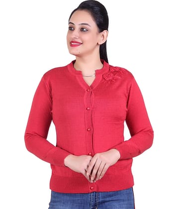 Ogarti Red V Neck Sweater Single