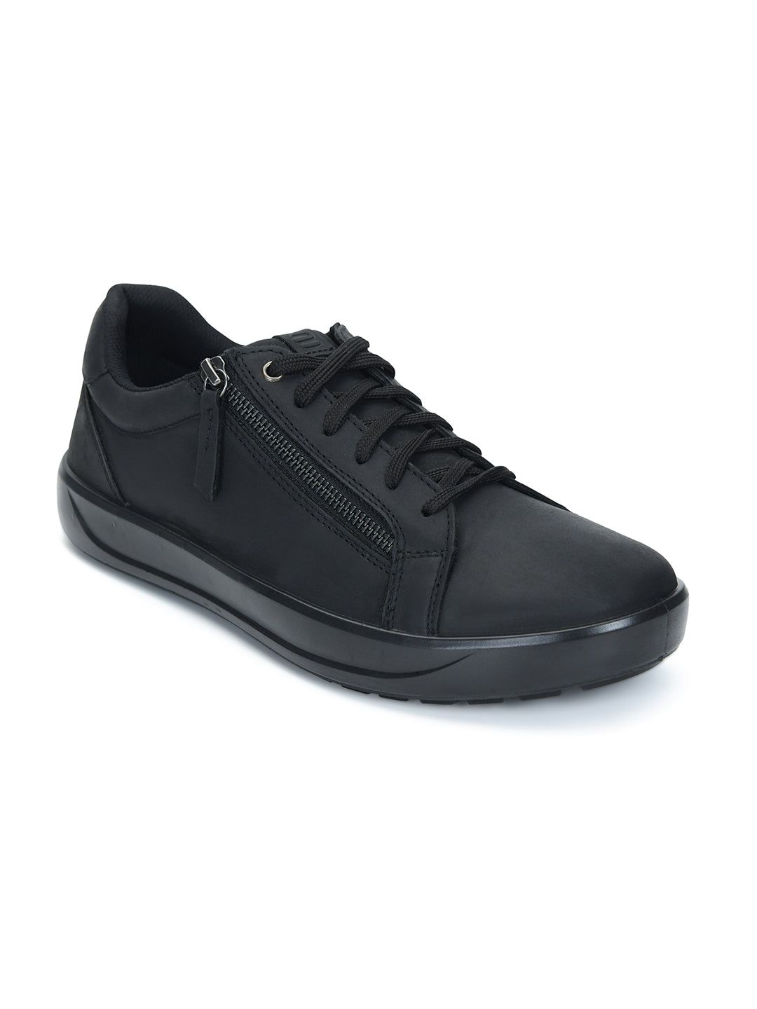 Denver ED-01 Men All Black Pullup Sneakers-40/6