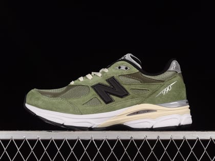 JJJJound x New Balance 990v3 - Olive-Euro 44