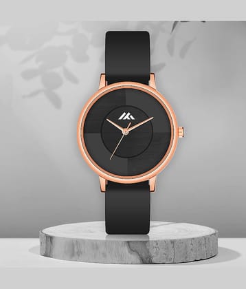 Trex Black Silicon Analog Womens Watch