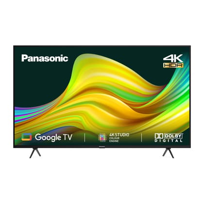 Panasonic 108 cm (43 inches) 4K Ultra HD Smart LED Google TV TH-43MX660DX (Black) Panasonic 108 cm (43 inches) 4K Ultra HD Smart LED Google TV TH-43MX660DX (Black) - Black / 43 inches