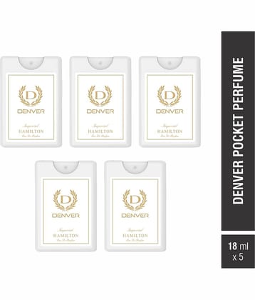 Denver Imperial Pocket Perfume - 18ML Each (Pack of 5)