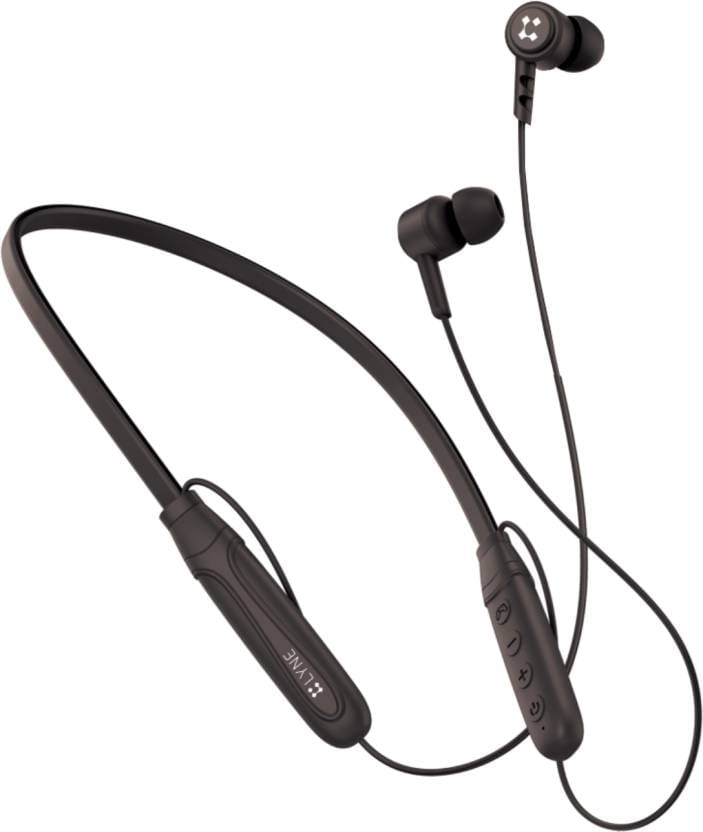 Lyne Rover 8 BT Wireless Neckband(20 Hrs Playtime) (Black)