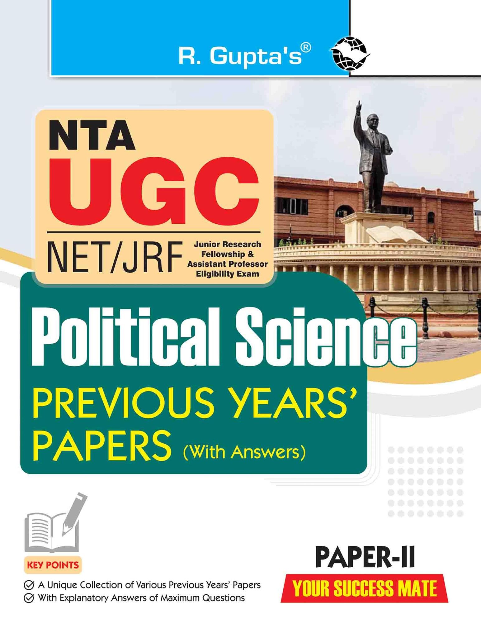 NTA-UGC-NET/JRF: Political Science (Paper-II) Previous Years' Papers (With Answers) [Paperback] [Dec 06, 2025] RPH Editorial Board