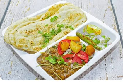 Matar Chole With Kulch