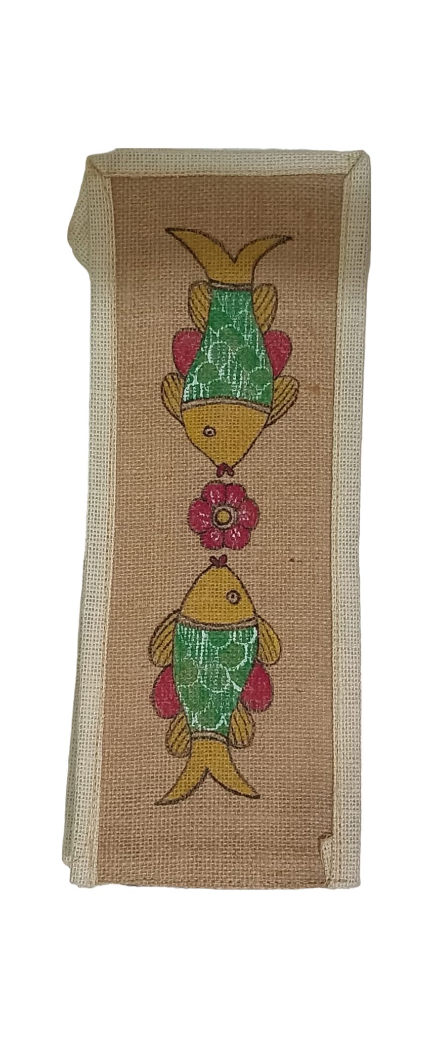Elevate your style and reduce plastic waste with our handcrafted jute bottle bag. Perfect for carrying your 1 litre bottle with ease. Each bag is tightly painted and designed for sustainability. Choose from 5 beautiful designs. Price: Rs. 120