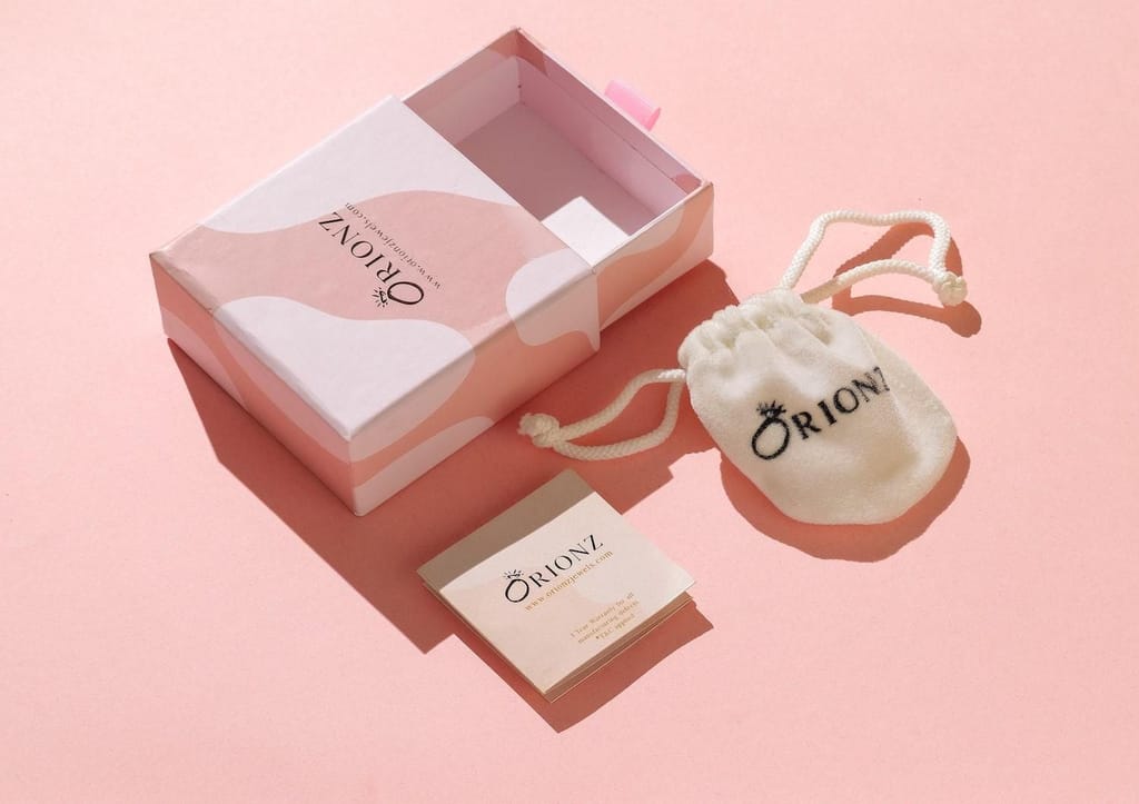 Two Line Boxed Hoop Earrings