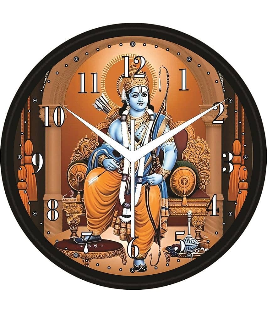 KP CRAFT Circular Analog Wall Clock