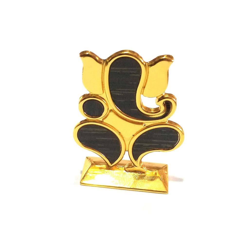 Nawani Metal Ganesha Showpiece Idol for Home Decor and Gift, Size - 6/5 cm - Pooja Needs | Buy online on ZillyBuy