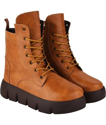 Shoetopia - Brown Women's Ankle Length Boots