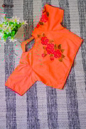 Meadow Breeze peach Blouse-L